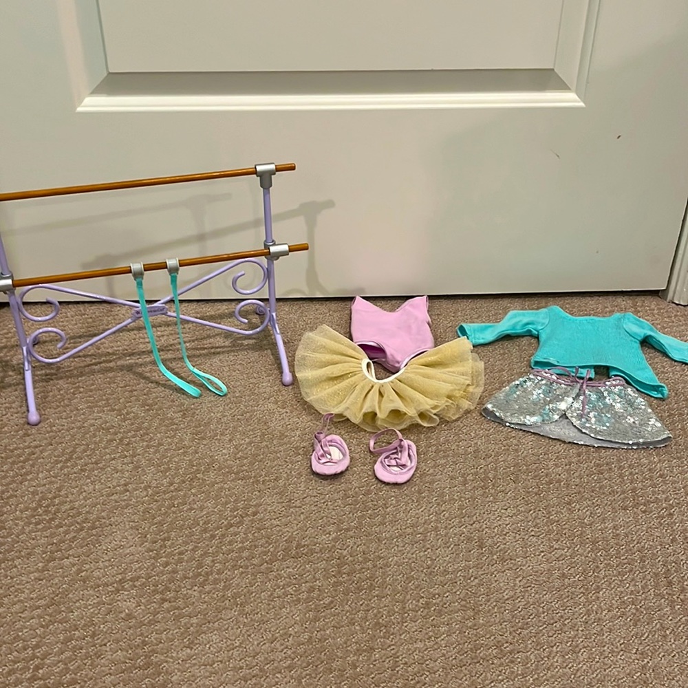 American girl doll ballet kit